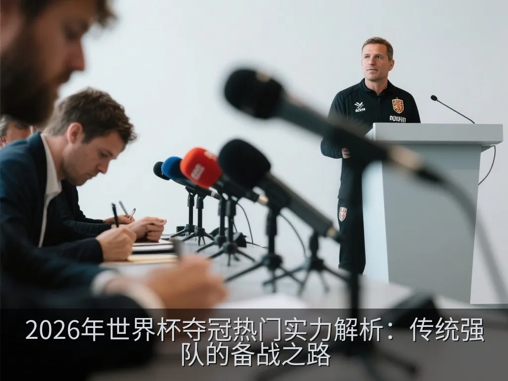 夜间体育场探照灯照亮绿茵场上的足球